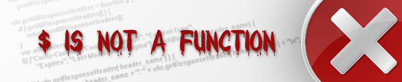 jQuery $ is not a function